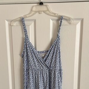 Hollister Blue Floral Mini Dress